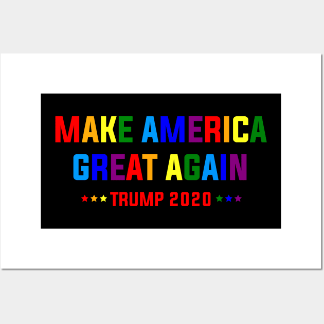 Make America Great Again - Pride Support Wall Art by G! Zone